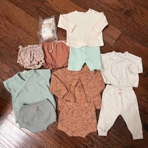 Bundle of Zara Baby Girl Matching Sets (Size 3-6 months)